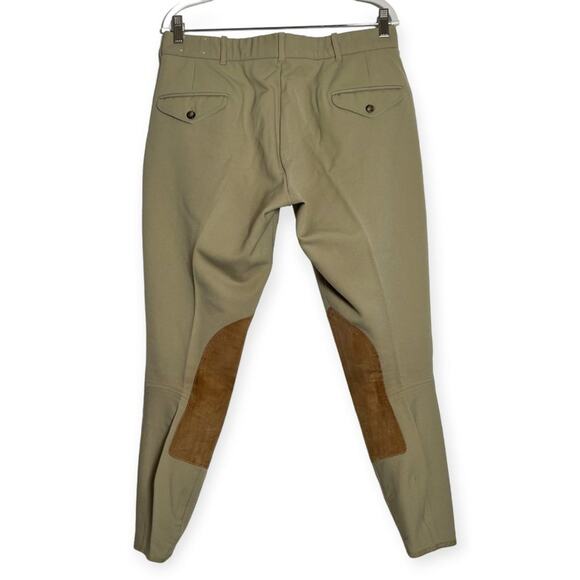 The Tailored Sportsman English Riding Habits Breech SIZE 34 Tan Beige Pants EUC - Picture 2 of 12
